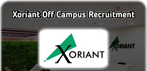 Xoriant Off Campus Drive 2021